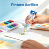 Creative Stationery Set - Stamps, Paint, Notes, and A5 Cutter