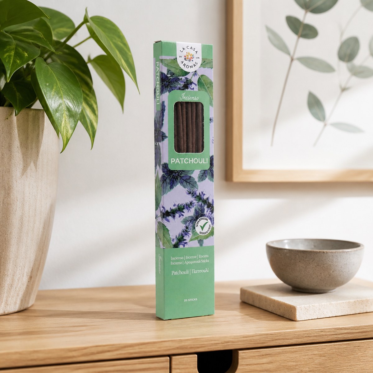 Incienso Patchouli La Casa de los Aromas