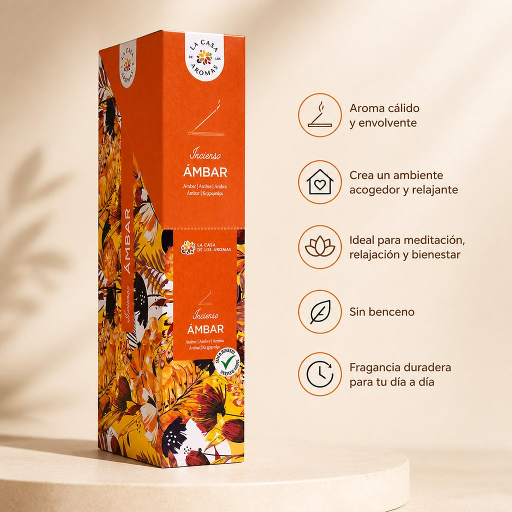 Incienso Ámbar La Casa de los Aromas