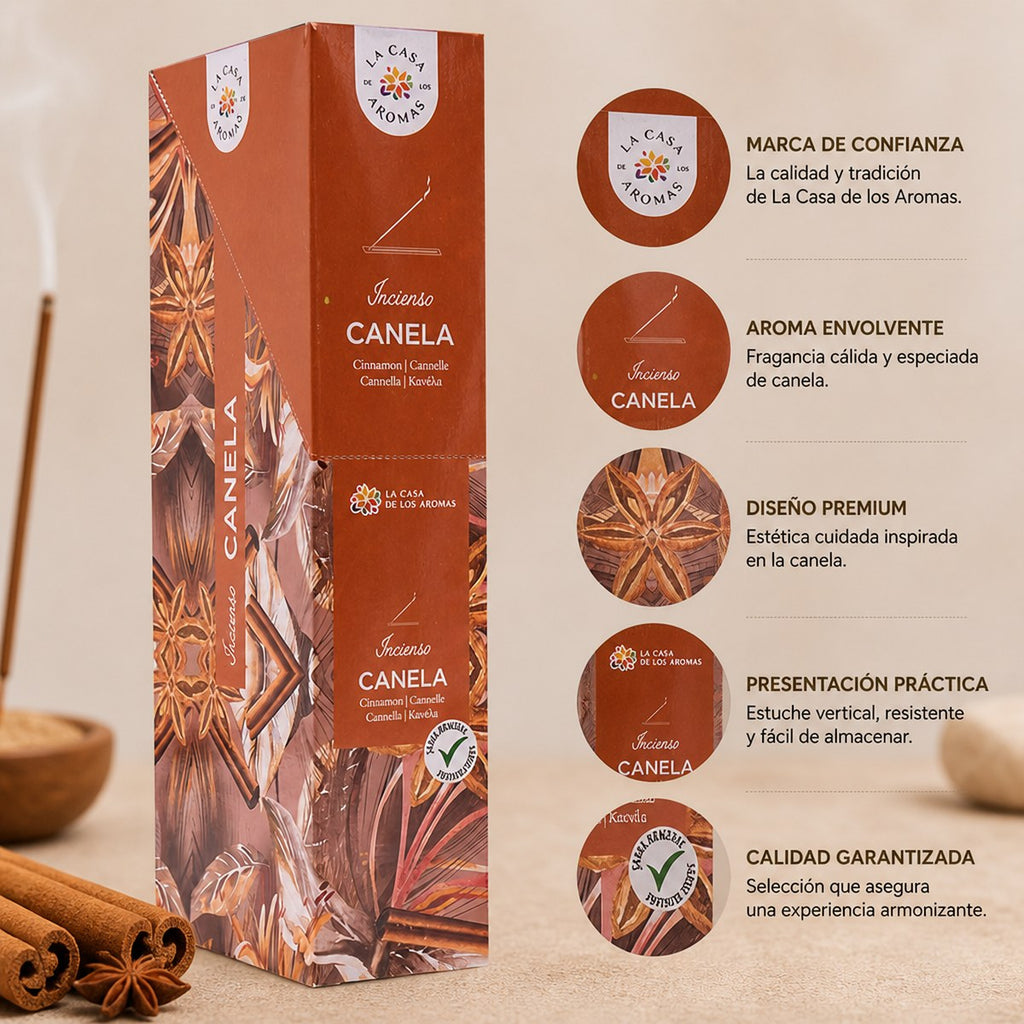 Incienso Canela La Casa de los Aromas