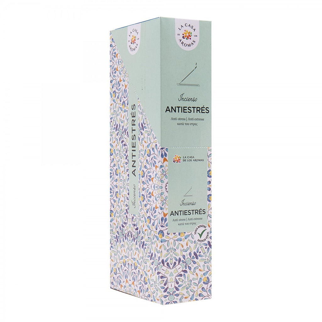 La Casa de los Aromas Anti-Stress Incense Sticks product images and lifestyle scenes
