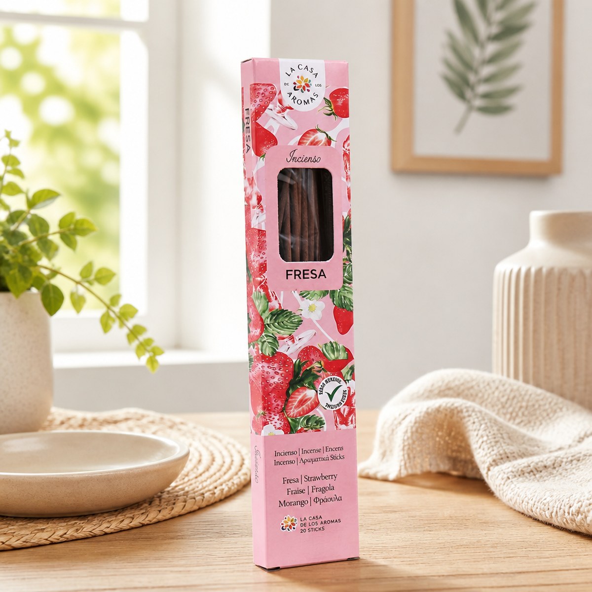 Incienso de Fresa La Casa de Aromas