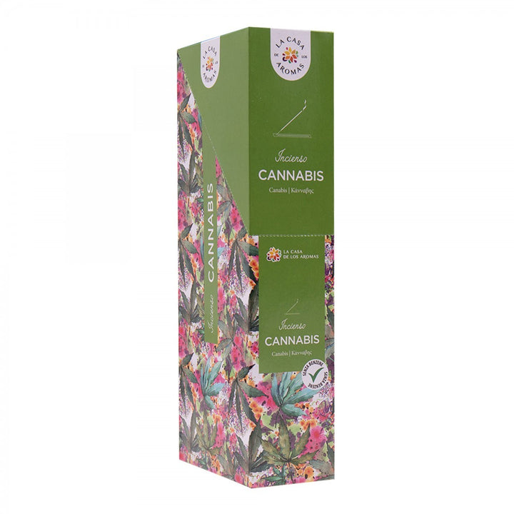 La Casa de los Aromas Cannabis Incense Sticks product images and lifestyle scenes