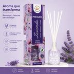 Mikado Lavender Reed Diffuser, 50ml from La Casa de los Aromas