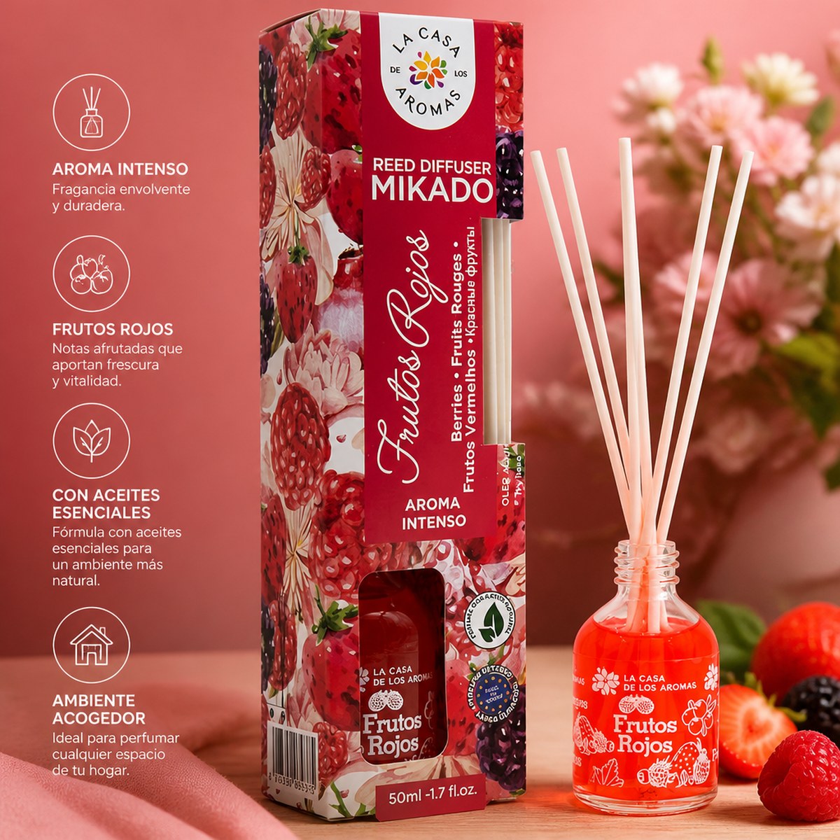 Red Berries Reed Diffuser