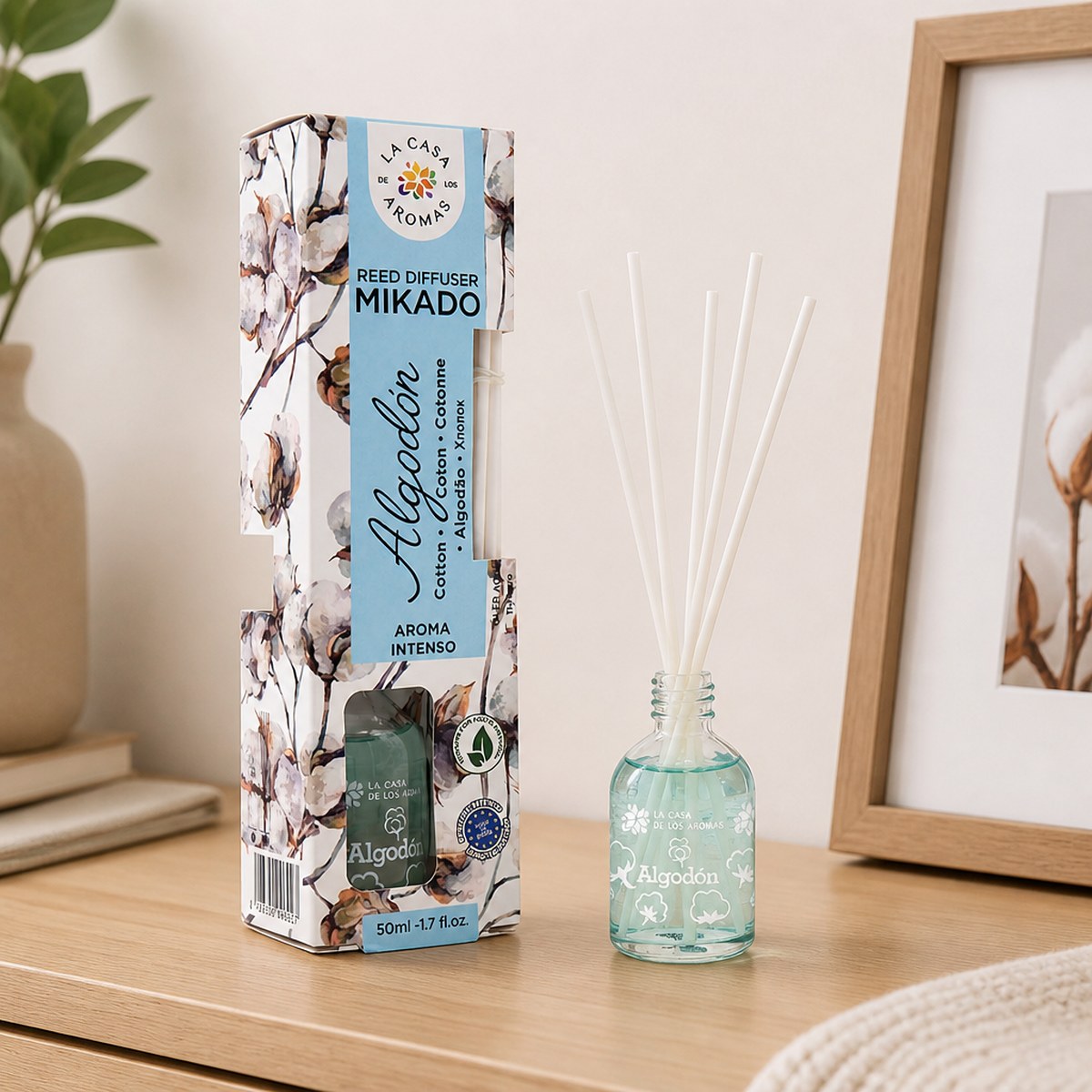 La Casa de los Aromas Cotton Diffuser, 50 ml
