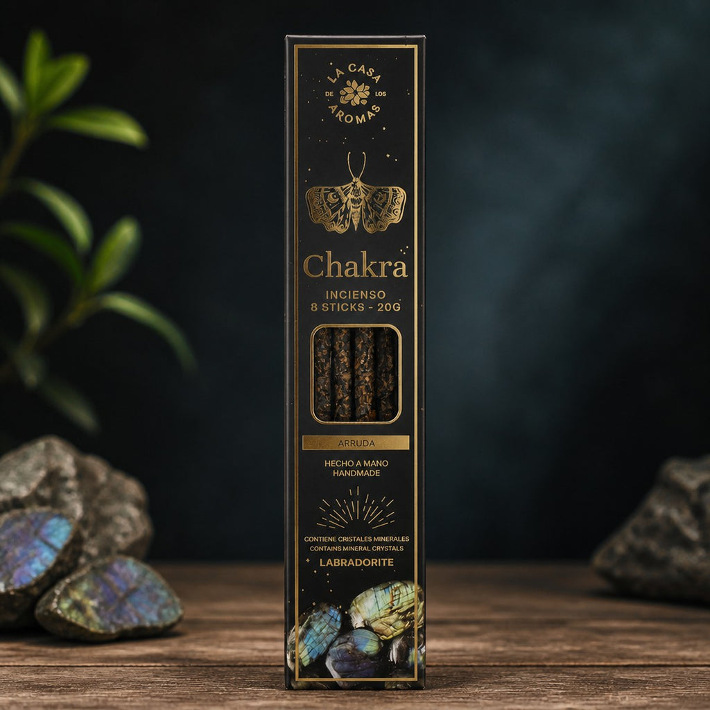 Incienso Chakra Labradorita - 8 Unidades