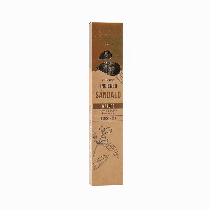 Nature Sandalwood Handmade Incense Sticks product images and lifestyle scenes