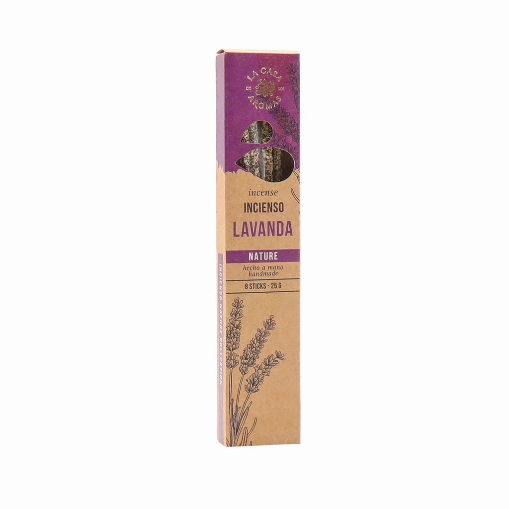 La Casa de los Aromas Nature Lavender Incense Sticks product images and lifestyle scenes