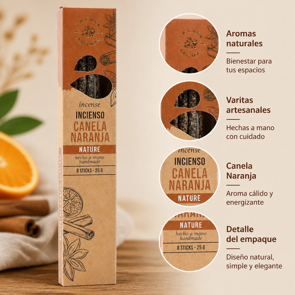 Cinnamon Orange Nature Incense