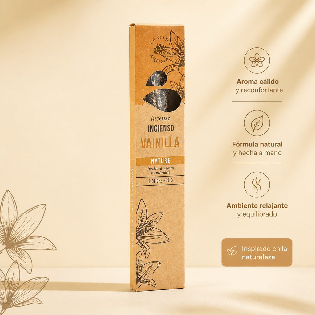 Natural Vanilla Incense La Casa de los Aromas
