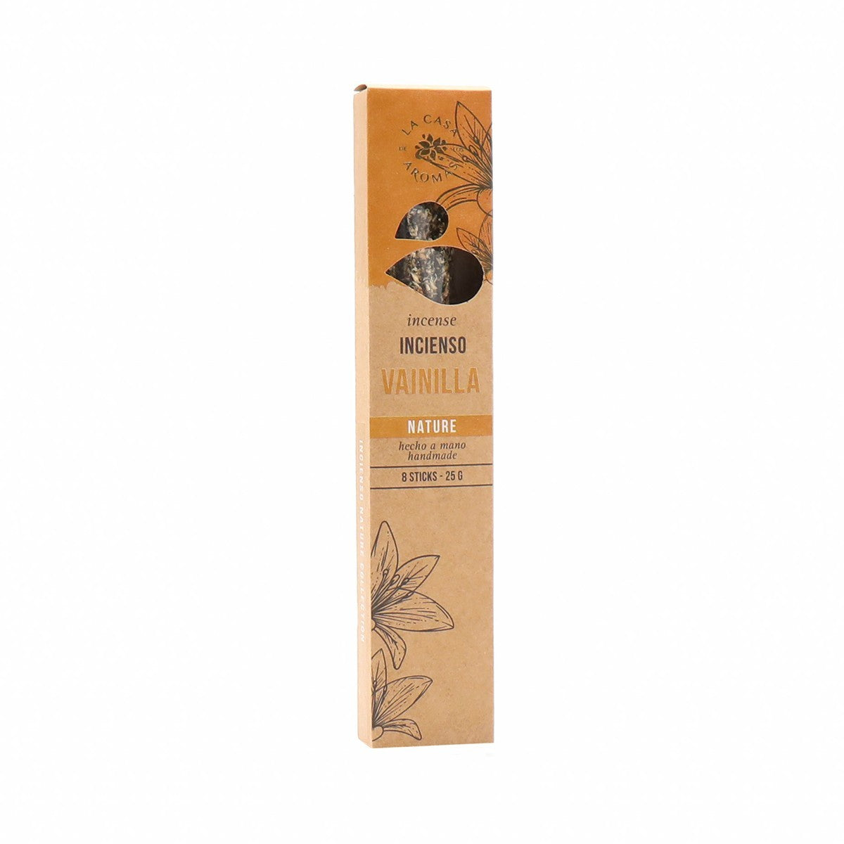 La Casa de los Aromas Nature Vanilla Incense Sticks product images and lifestyle scenes