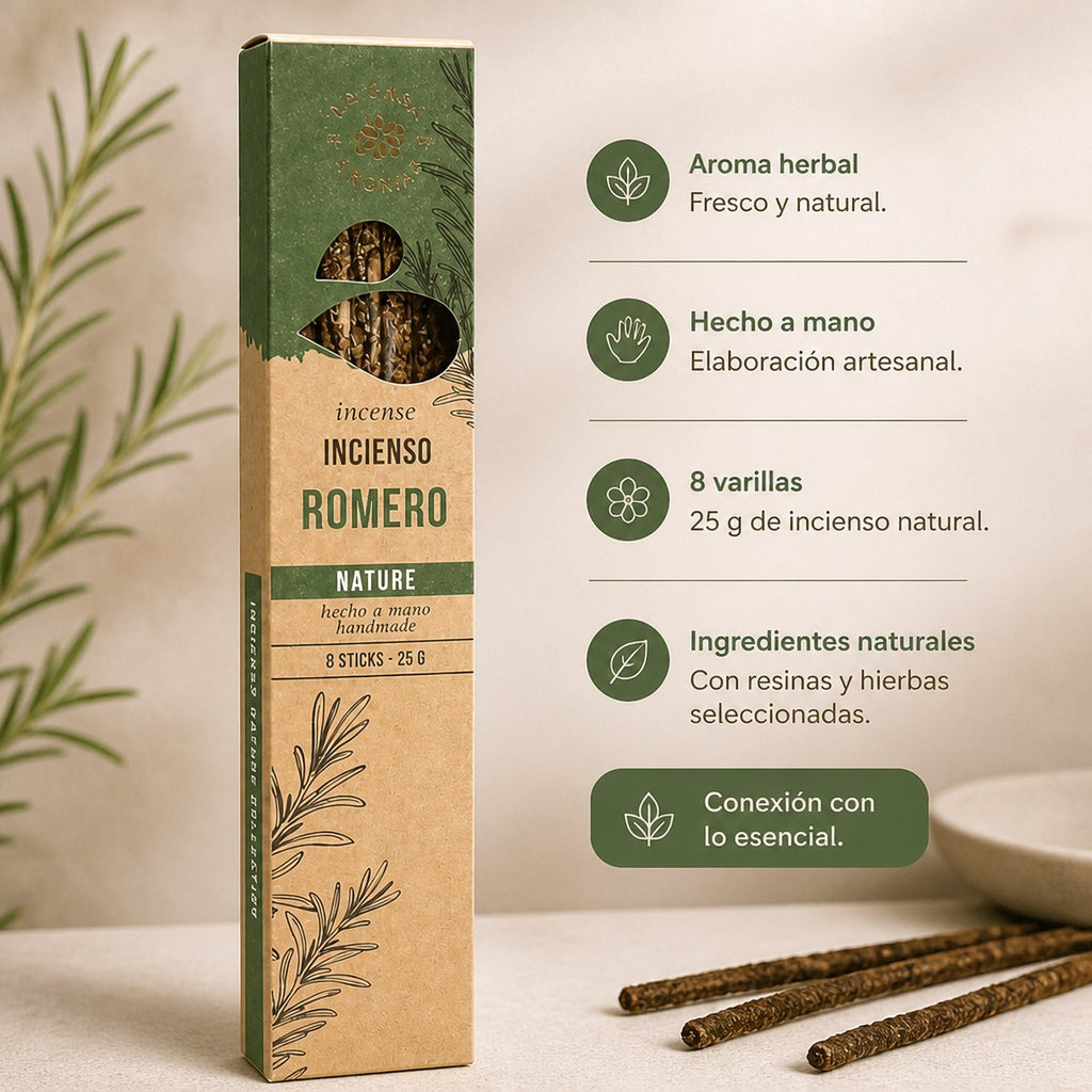 Handmade Rosemary Nature Incense