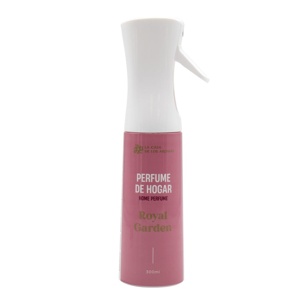 La Casa de los Aromas Royal Garden Home Perfume Spray 300ml product images and lifestyle scenes