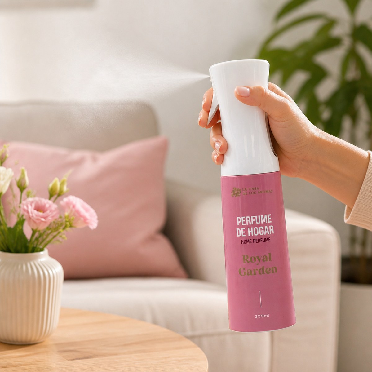 Perfume de Hogar Royal Garden de La Casa de los Aromas, 300 ml