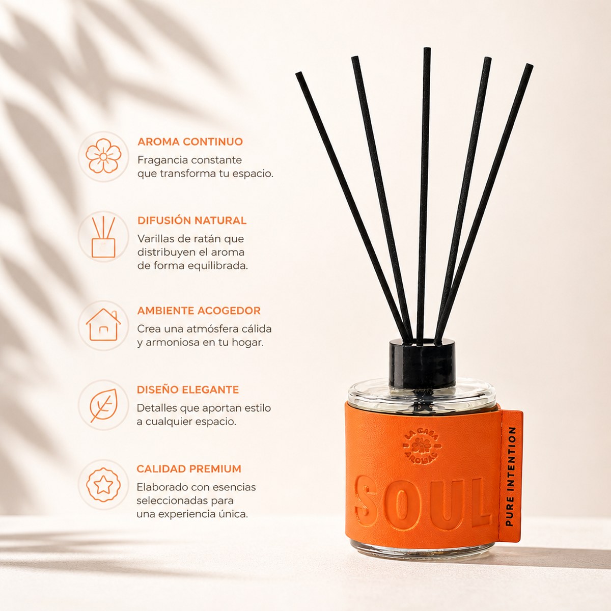 Aromatic Spiral Diffuser La Casa de los Aromas Soul