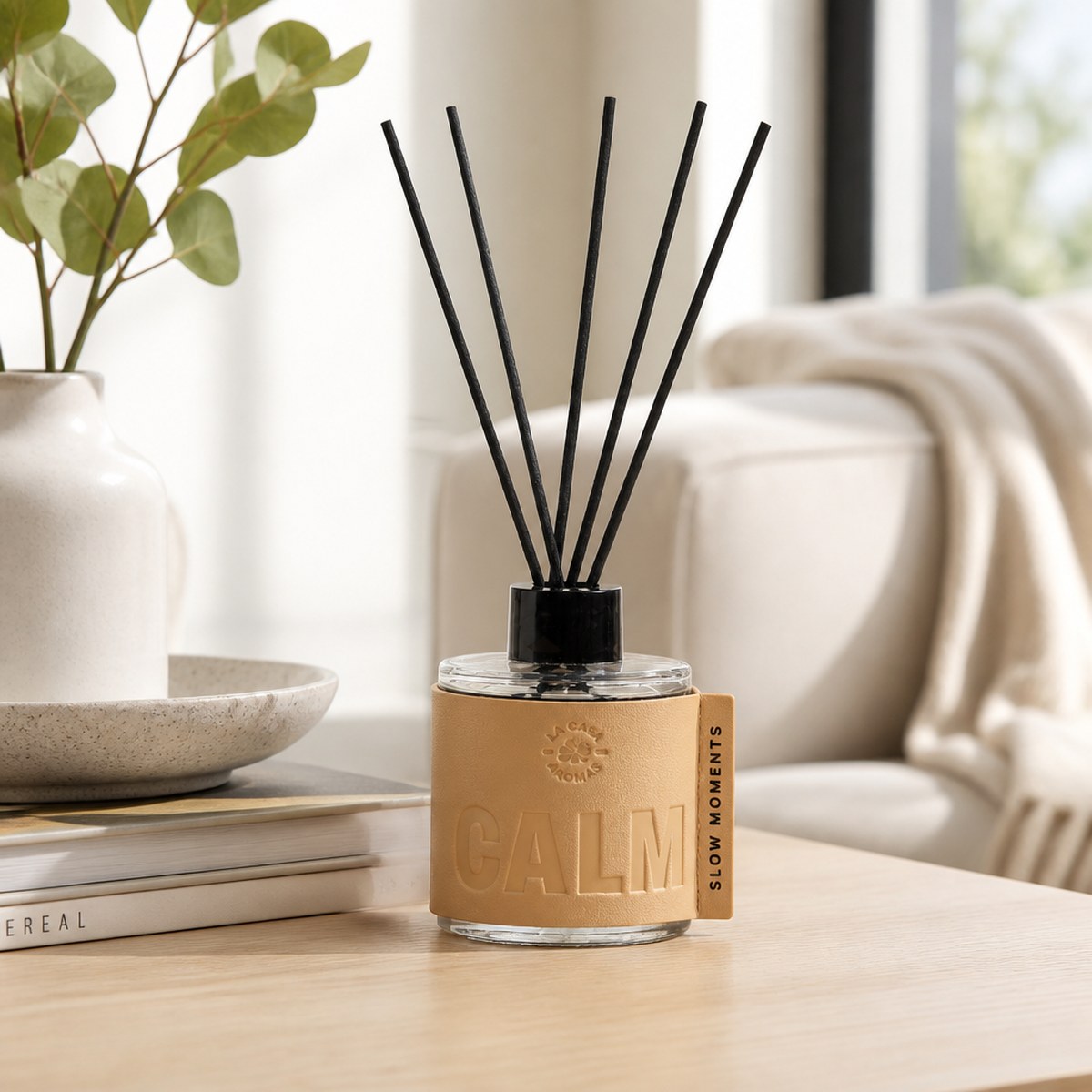 Tranquil Aroma Diffuser with Black Reeds