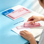 Creative Stationery Set - Stamps, Paint, Notes, and A5 Cutter