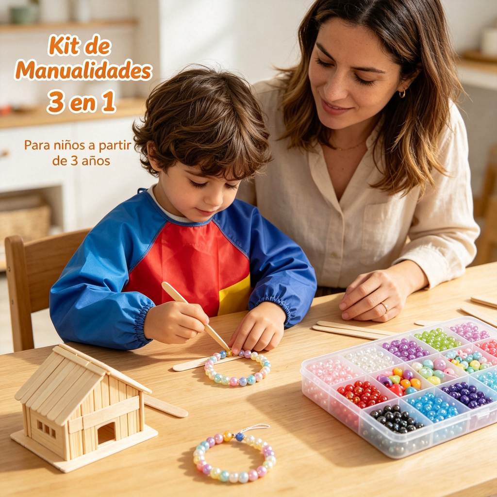 3-in-1 DIY Craft Kit for Kids