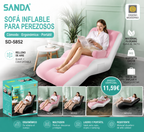 Sofá Inflable SD-5852 — Relájate en el jardín, el camping o el salón en segundos