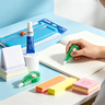 6 Piece School Stationery Set - Cutter, Acrylic Paint, Notes and Correctors