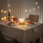 Extrahouse Rechargeable Dimmable Ambient Table Lamp, Flower Pot Design product images and lifestyle scenes