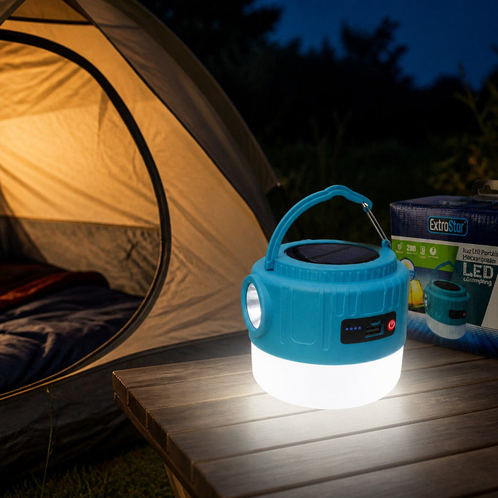 ExtroStar Portable Solar LED Lantern