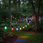 ExtraStar RGB LED String Lights, 6.5m, 10 Bulbs product images and lifestyle scenes