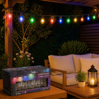 ExtraStar RGB LED Garland, 6.5m, 10 Bulbs