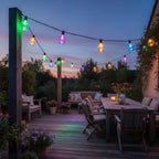 ExtraStar RGB LED Garland, 6.5m, 10 Bulbs