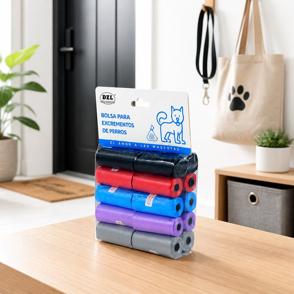 DZL Dog Poop Bags, 20 Rolls