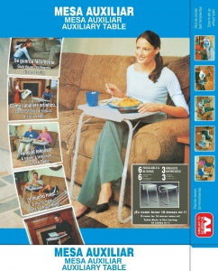 Adjustable Auxiliary Table - TV Tray product images and lifestyle scenes