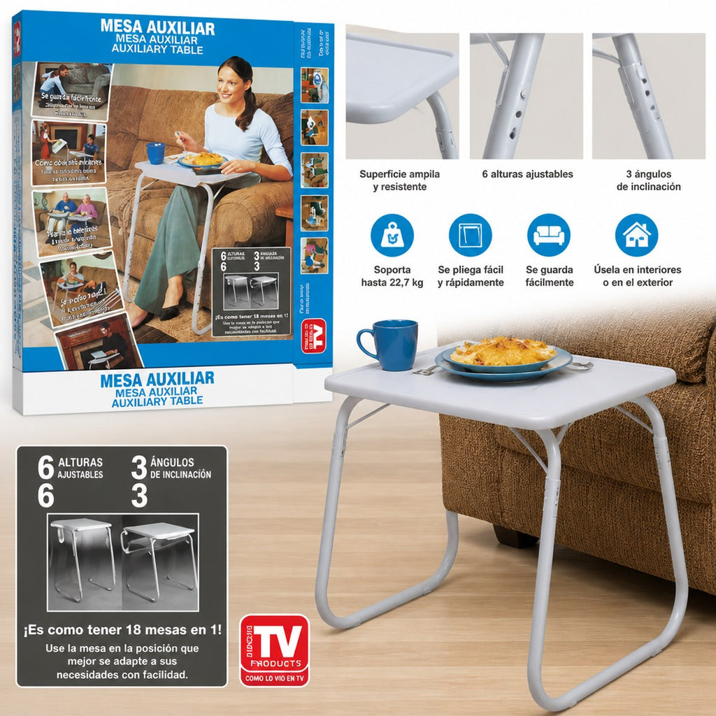 Adjustable Side Table - Portable