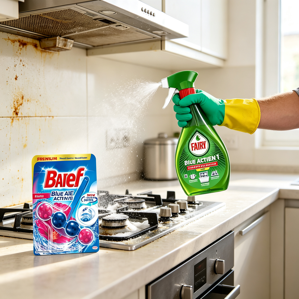 Home Cleaning Kit - Multi-Purpose Spray + Toilet Hanger + Gloves