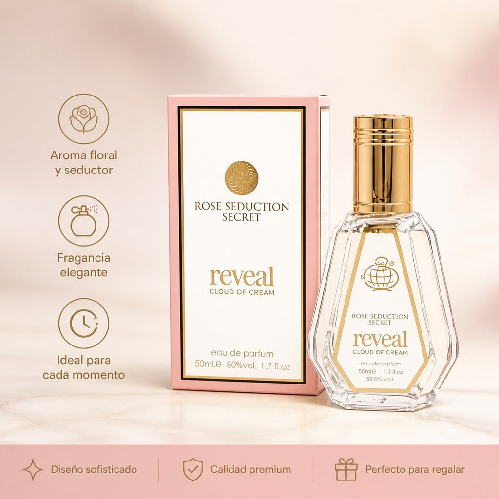 Rose Seduction Secret Reveal Cloud of Cream Eau de Parfum, 50ml
