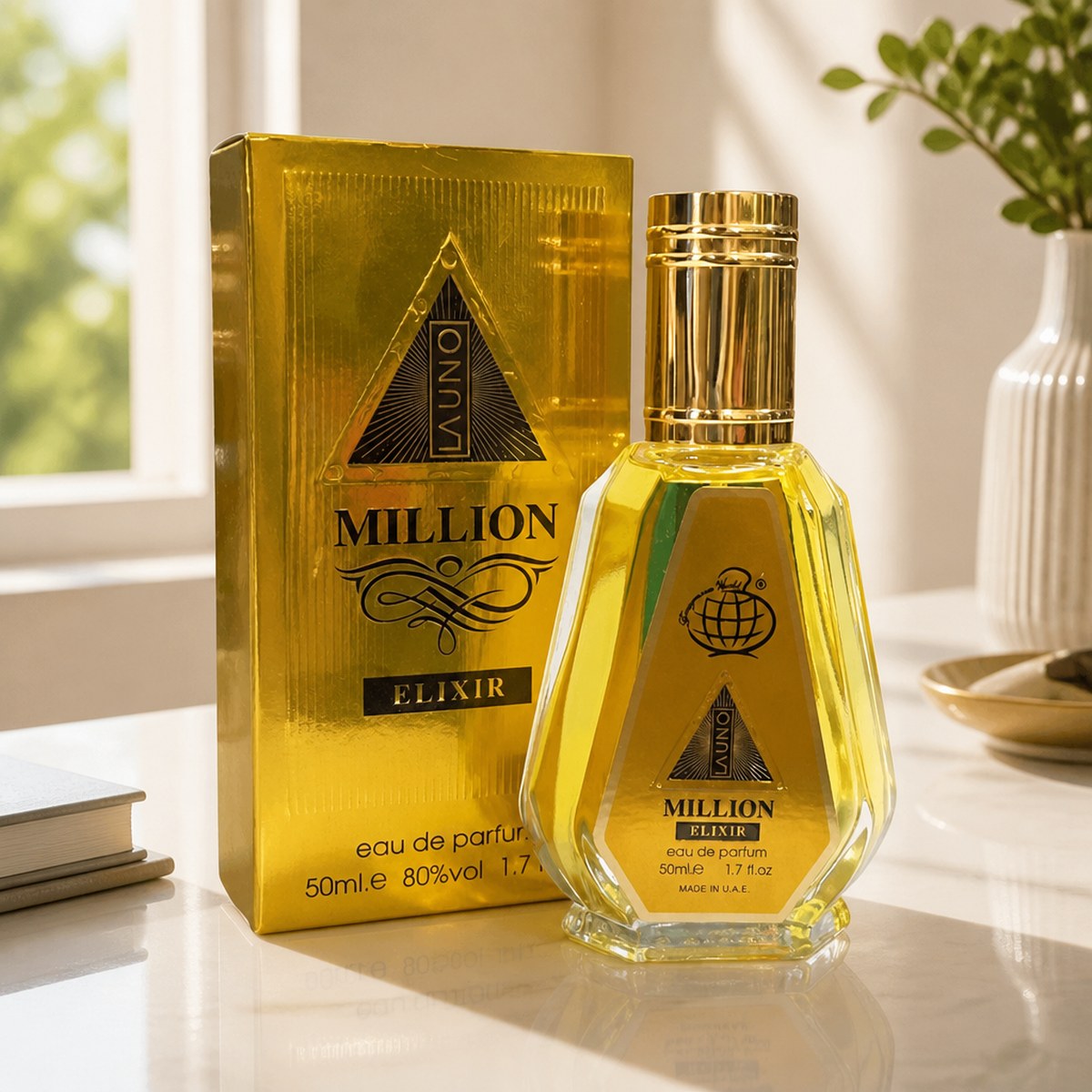 Eau de Parfum Launo Million Elixir 50ml
