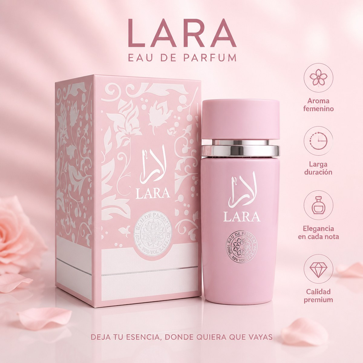 Lara Eau de Parfum Pink Fragrance