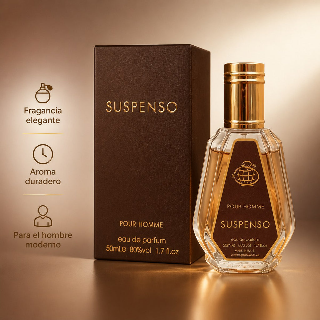 Suspenso Pour Homme Eau de Parfum para Hombre, 50ml
