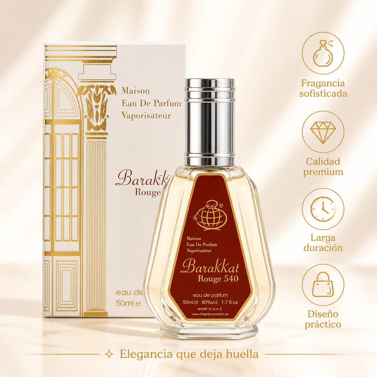 Maison Barakkat Rouge 540 Eau de Parfum