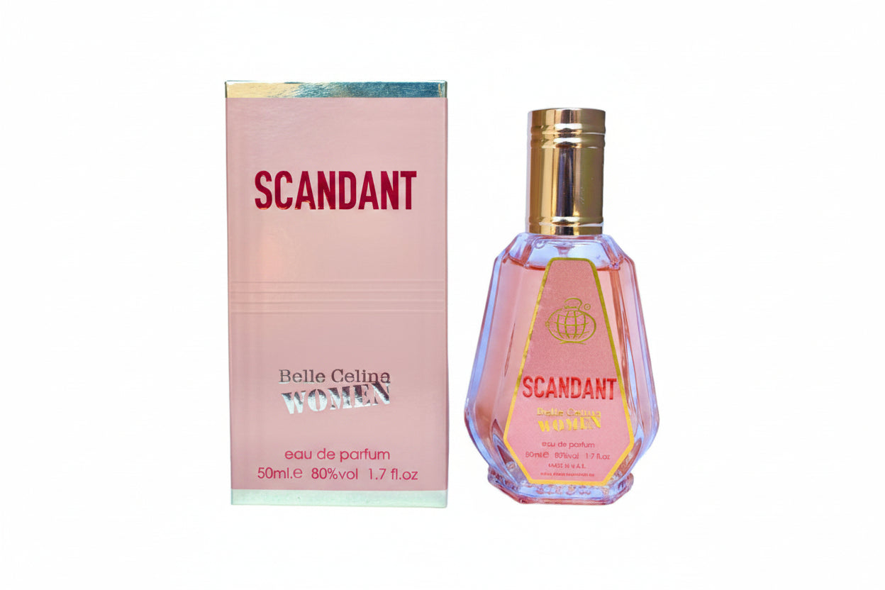 Belle Celine Scandant Women Eau de Parfum 50ml product images and lifestyle scenes