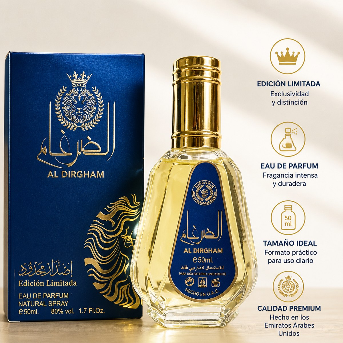 Ard Al Zaafaran Al Dirgham Limited Edition Eau de Parfum 50ml