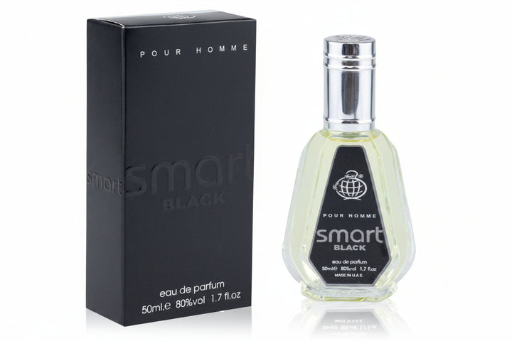 Smart Black Pour Homme Eau de Parfum product images and lifestyle scenes