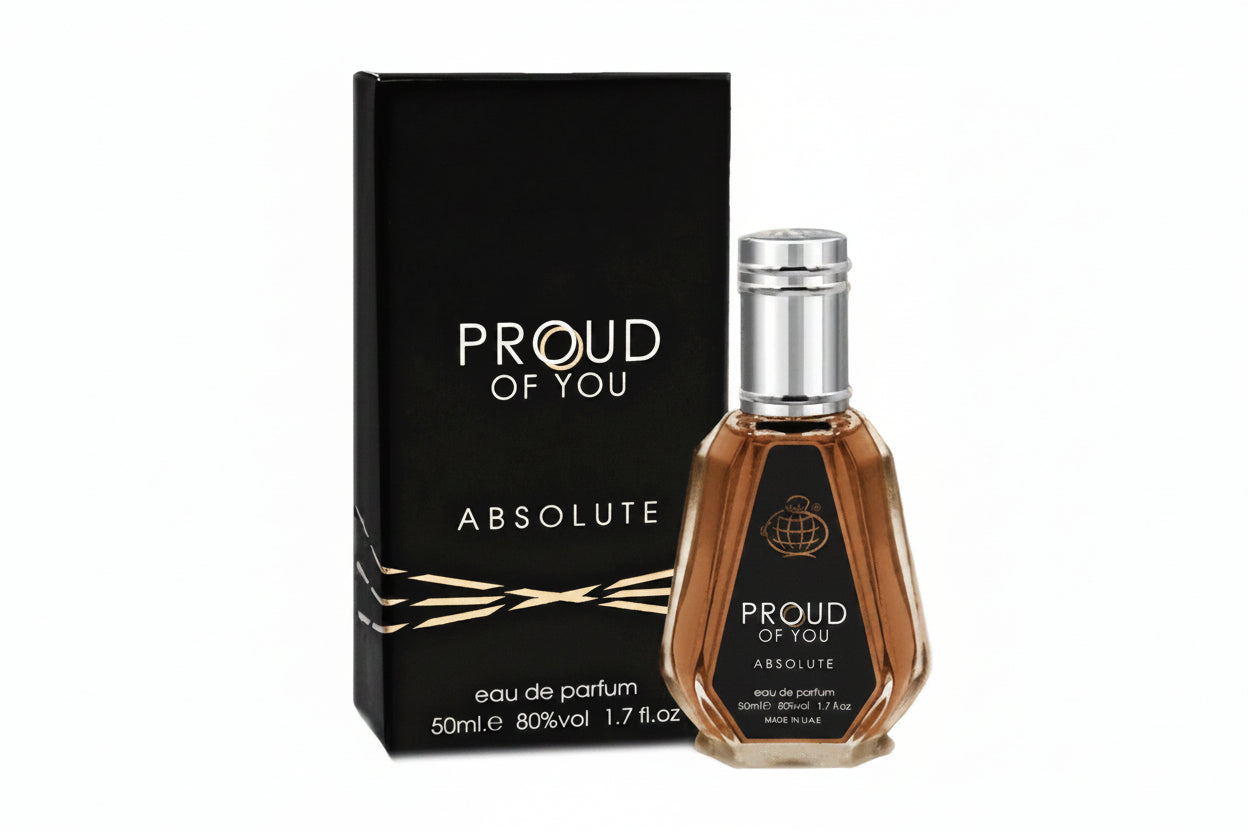 Proud of You Absolute Eau de Parfum 50ml product images and lifestyle scenes