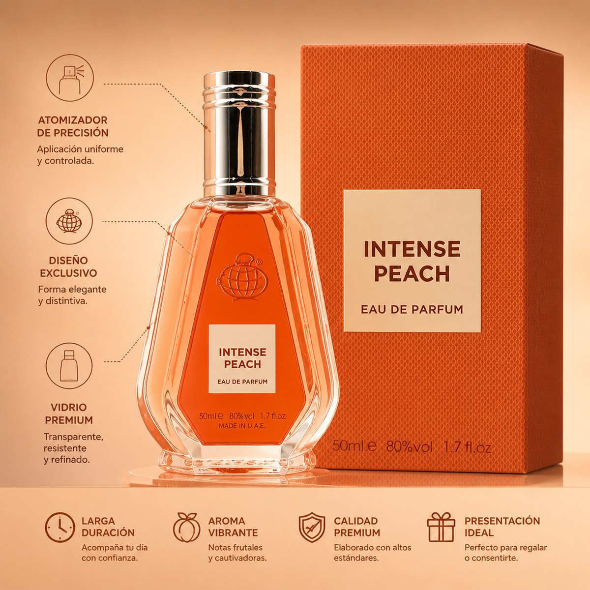 Intense Peach Eau de Parfum 50 ml