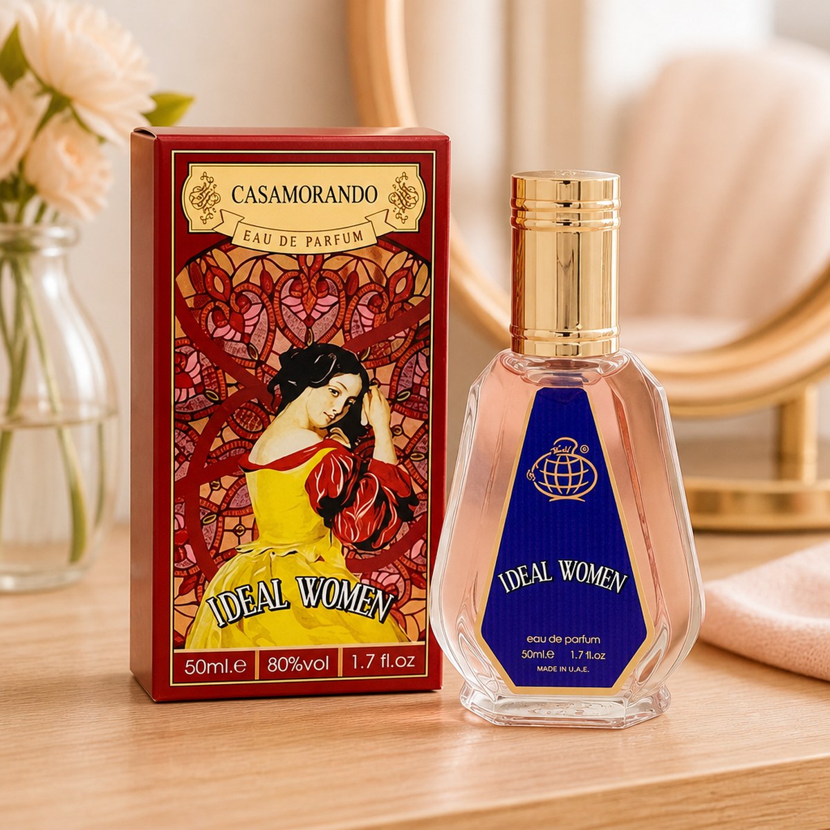 Casamorando Ideal Women Eau de Parfum for Her, 50ml