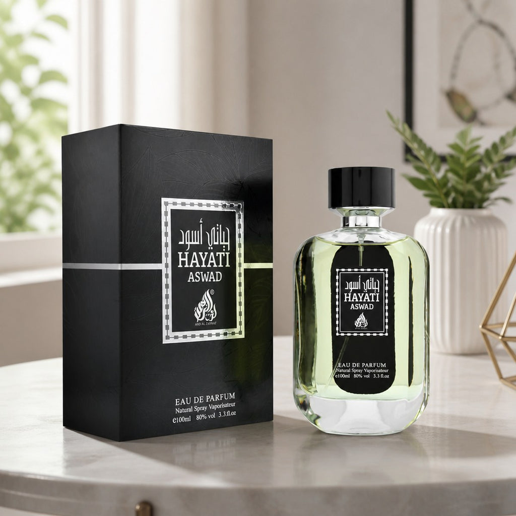 Ard Al Zahrat Hayati Aswad Eau de Parfum, 100 ml