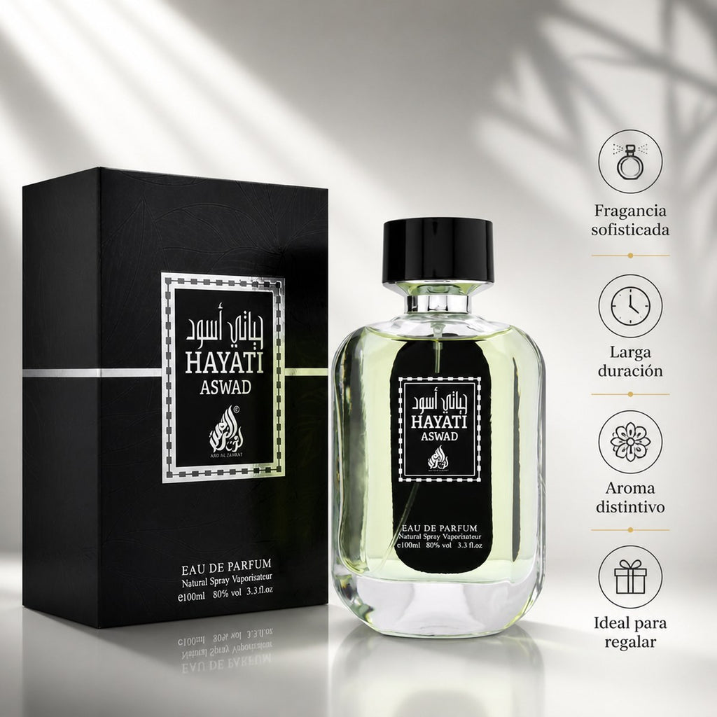 Ard Al Zahrat Hayati Aswad Eau de Parfum, 100 ml