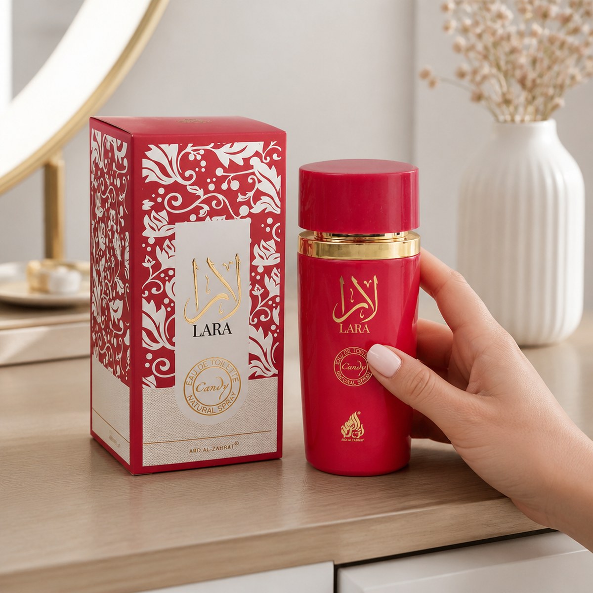 Eau de Toilette Ard Al Zahrat Lara | 100 ml | Delicate Fragrance | Unisex