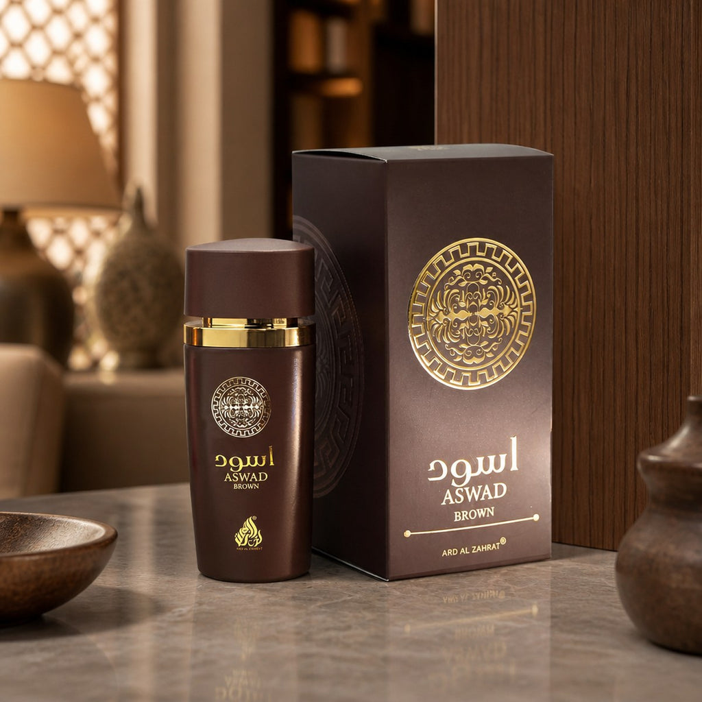 Aswad Brown Ard Al Zahrat Perfume