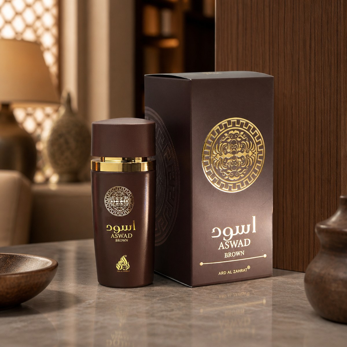 Aswad Brown Ard Al Zahrat Perfume